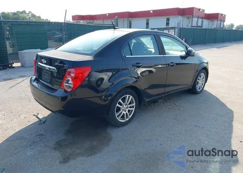 2012 Chevrolet Sonic 2Lt из США, поврежденный, VIN 1G1JC5SHXC4202619